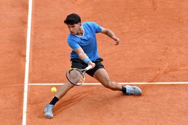 CARLOS ALCARAZ, Spain, Spagna, Monte Carlo Rolex Master 2026, azione, action, single shot TENNIS ROLEX MONTE-CARLO MASTERS 2026