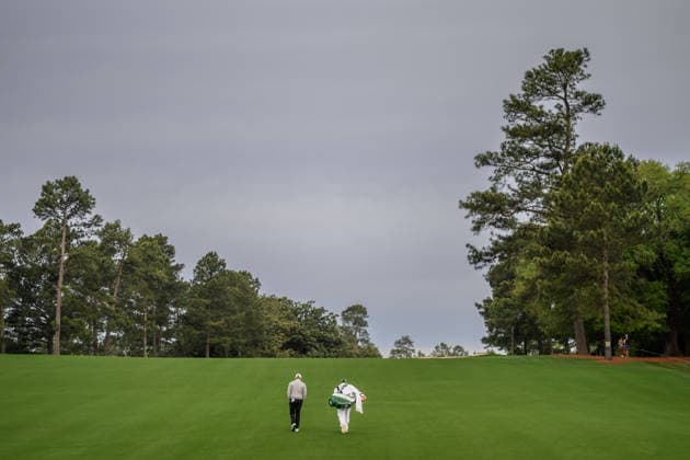 260407 Rory McIlroy of Northern Ireland during a practice round prior to the 2026 Masters Golf Tournament on April 7, 2026 in Augusta Photo Petter Arvidson BILDBYRAN kod PA PA1191 golf masters bbeng the masters augusta  Copyright: PETTERxARVIDSON BB260407PA036