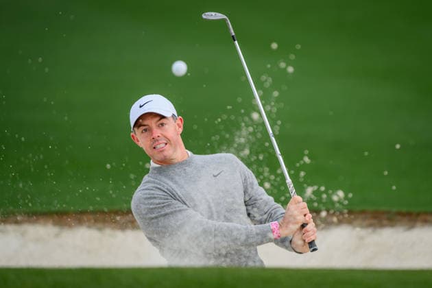 260407 Rory McIlroy of Northern Ireland during a practice round prior to the 2026 Masters Golf Tournament on April 7, 2026 in Augusta Photo Petter Arvidson BILDBYRAN kod PA PA1191 golf masters bbeng the masters augusta  Copyright: PETTERxARVIDSON BB260407PA047