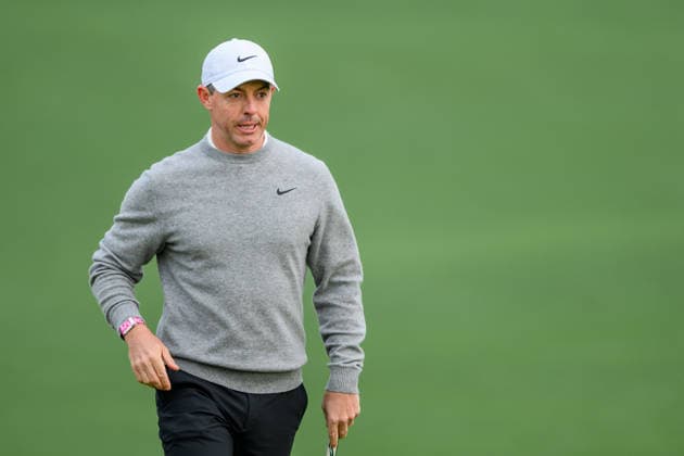 260407 Rory McIlroy of Northern Ireland during a practice round prior to the 2026 Masters Golf Tournament on April 7, 2026 in Augusta Photo Petter Arvidson BILDBYRAN kod PA PA1191 golf masters bbeng the masters augusta  Copyright: PETTERxARVIDSON BB260407PA052