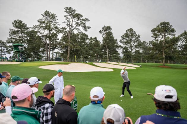 260407 Rory McIlroy of Northern Ireland during a practice round prior to the 2026 Masters Golf Tournament on April 7, 2026 in Augusta Photo Petter Arvidson BILDBYRAN kod PA PA1191 golf masters bbeng the masters augusta  Copyright: PETTERxARVIDSON BB260407PA053