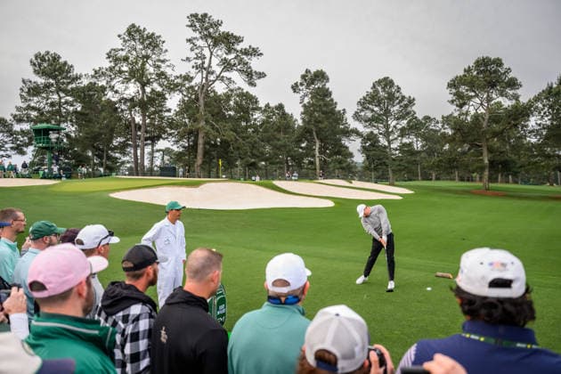 260407 Rory McIlroy of Northern Ireland during a practice round prior to the 2026 Masters Golf Tournament on April 7, 2026 in Augusta Photo Petter Arvidson BILDBYRAN kod PA PA1191 golf masters bbeng the masters augusta  Copyright: PETTERxARVIDSON BB260407PA054