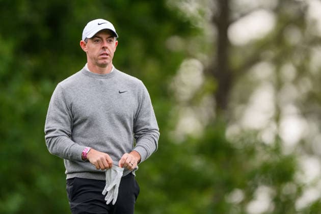 260407 Rory McIlroy of Northern Ireland during a practice round prior to the 2026 Masters Golf Tournament on April 7, 2026 in Augusta Photo Petter Arvidson BILDBYRAN kod PA PA1191 golf masters bbeng the masters augusta  Copyright: PETTERxARVIDSON BB260407PA056