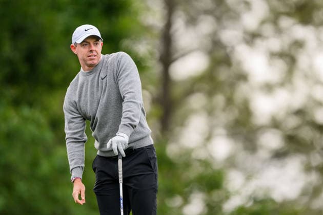 260407 Rory McIlroy of Northern Ireland during a practice round prior to the 2026 Masters Golf Tournament on April 7, 2026 in Augusta Photo Petter Arvidson BILDBYRAN kod PA PA1191 golf masters bbeng the masters augusta  Copyright: PETTERxARVIDSON BB260407PA060