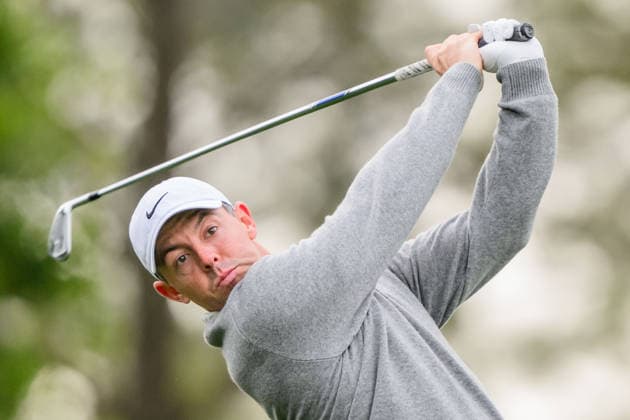 260407 Rory McIlroy of Northern Ireland during a practice round prior to the 2026 Masters Golf Tournament on April 7, 2026 in Augusta Photo Petter Arvidson BILDBYRAN kod PA PA1191 golf masters bbeng the masters augusta  Copyright: PETTERxARVIDSON BB260407PA061