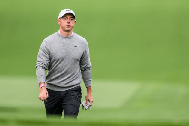 260407 Rory McIlroy of Northern Ireland during a practice round prior to the 2026 Masters Golf Tournament on April 7, 2026 in Augusta Photo Petter Arvidson BILDBYRAN kod PA PA1191 golf masters bbeng the masters augusta  Copyright: PETTERxARVIDSON BB260407PA063