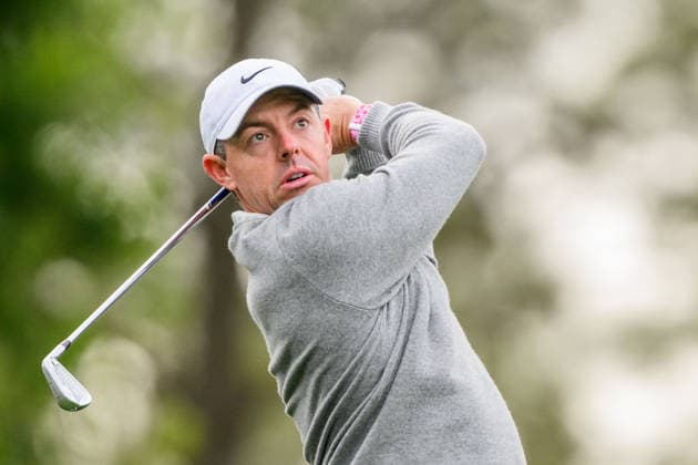 260407 Rory McIlroy of Northern Ireland during a practice round prior to the 2026 Masters Golf Tournament on April 7, 2026 in Augusta Photo Petter Arvidson BILDBYRAN kod PA PA1191 golf masters bbeng the masters augusta  Copyright: PETTERxARVIDSON BB260407PA059
