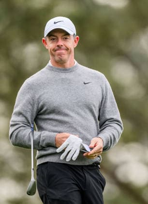 260407 Rory McIlroy of Northern Ireland during a practice round prior to the 2026 Masters Golf Tournament on April 7, 2026 in Augusta Photo Petter Arvidson BILDBYRAN kod PA PA1191 golf masters bbeng the masters augusta  Copyright: PETTERxARVIDSON BB260407PA062