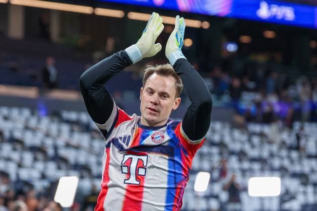 Manuel Neuer 1 FC Bayern Muenchen greets the fans, Real Madrid vs FC Bayern Muenchen, Football, Men, UEFA Champions League, Season 2025 2026, Quarter Finals Quarter Finals 1st Leg , 07 04 2026 Madrid Madrid Spain Copyright: xkolbert-press MartinxAgüerax