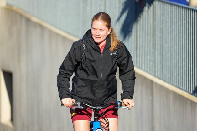 Herzogenaurach, Germany 07 April 2026 Media training session for the German womens national soccer team in preparation for the World Cup qualifiers Pictured Sjeoke Nüsken Nuesken Germany Copyright: HMBxMedia MadeleinexFantini