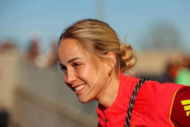 Herzogenaurach, Germany 07 April 2026 Media training session for the German womens national soccer team in preparation for the World Cup qualifiers Pictured Copyright: HMBxMedia MadeleinexFantini