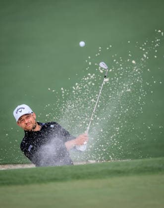 260407 Xander Schauffele of the United States during a practice round prior to the 2026 Masters Golf Tournament on April 7, 2026 in Augusta Photo Petter Arvidson BILDBYRAN kod PA PA1191 golf masters bbeng the masters augusta  Copyright: PETTERxARVIDSON BB260407PA082