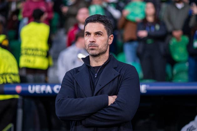 April 7, 2026, Lisbon, Lisbon, Portugal: LISBON, PORTUGAL - APRIL 07: MIKEL ARTETA head coach of Arsenal is seen during the the UEFA Champions League 2025 26 Quarter-Final First Leg match between Sporting Clube de Portugal and Arsenal FC at Estadio Jose Alvalade on April 07, 2026 in Lisbon, Portugal. Sporting CP X Arsenal - UEFA Champions League 2025 26  - ZUMAl192 20260407_zsp_l192_003 Copyright: xMiguelxLemosx