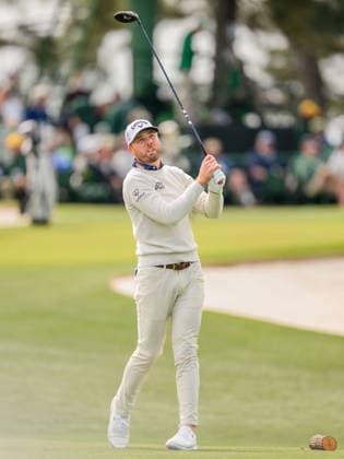 260407 Sam Burns of the United States during a practice round prior to the 2026 Masters Golf Tournament on April 7, 2026 in Augusta Photo Petter Arvidson BILDBYRAN kod PA PA1191 golf masters bbeng the masters augusta  Copyright: PETTERxARVIDSON BB260407PA096