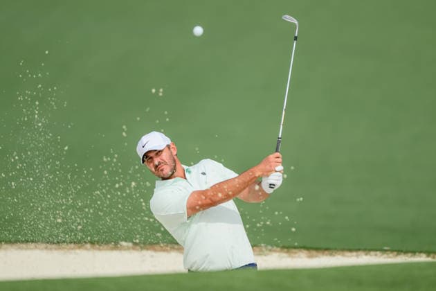 260407 Brooks Koepka of the United States during a practice round prior to the 2026 Masters Golf Tournament on April 7, 2026 in Augusta Photo Petter Arvidson BILDBYRAN kod PA PA1191 golf masters bbeng the masters augusta  Copyright: PETTERxARVIDSON BB260407PA097
