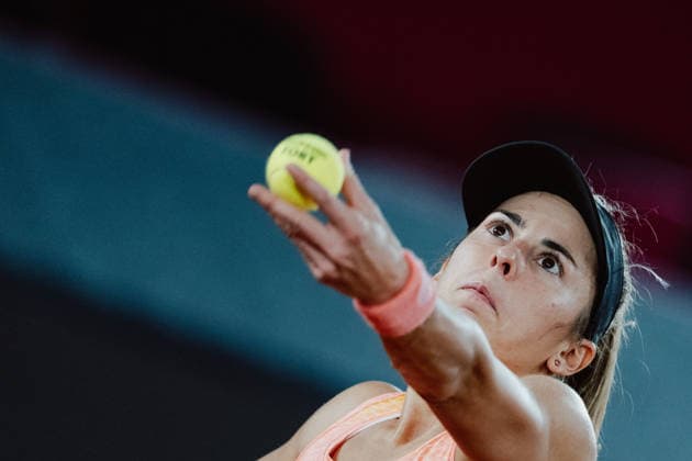 TENNIS - WTA, Tennis Damen Upper Austria Ladies Linz LINZ,AUSTRIA,07.APR.26 - TENNIS - WTA Tour, Upper Austria Ladies Linz. Image shows Julia Grabher (AUT).  GEPAxpictures xAlexanderxSolc