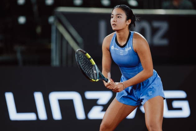 TENNIS - WTA, Tennis Damen Upper Austria Ladies Linz LINZ,AUSTRIA,07.APR.26 - TENNIS - WTA Tour, Upper Austria Ladies Linz. Image shows Alexandra Eala (PHL).  GEPAxpictures xAlexanderxSolc