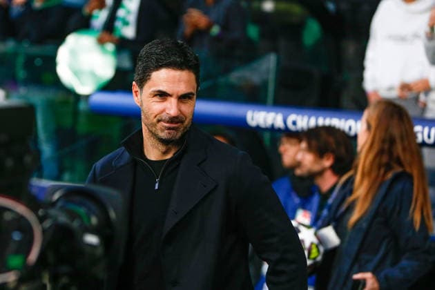 Estádio Jose Alvalde Mikel Arteta head coach of Arsenal FC looks on during the UEFA Champions League 2025 26 Quarter-Final First Leg match between Sporting Clube de Portugal and Arsenal FC at Estadio Jose Alvalade on April 07, 2026 in Lisbon, Portugal. Sporting Clube de Portugal vs Arsenal FC - UEFA Champions League 2025 26 (Valter Gouveia SPP)  Copyright: xValterxGouveia SPPx Sportspressphoto_SPR126331