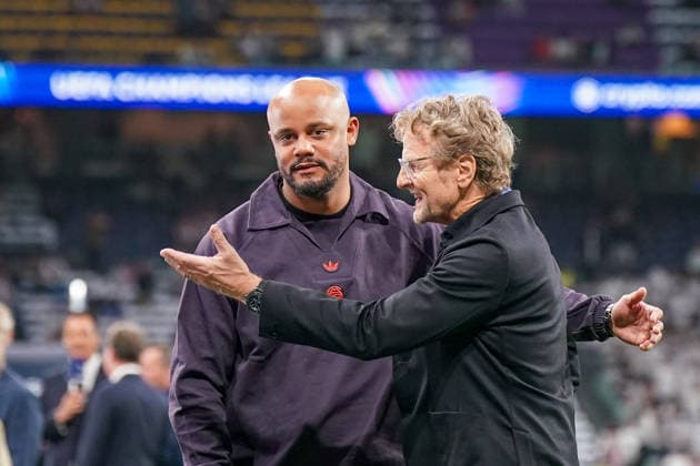 Spain Football UEFA Champions League 2025 2026, quarter-final Real Madrid vs FC Bayern Munich Bernabeu Madrid Vincent Kompany Coach, FC Bayern Munich Copyright: xJOERANxSTEINSIEKx