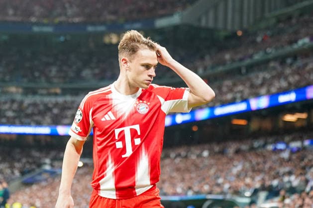 Spain Football UEFA Champions League 2025 2026, quarter-final Real Madrid vs FC Bayern Munich Bernabeu Madrid Joshua Kimmich FC Bayern Munich, 6 Copyright: xJOERANxSTEINSIEKx