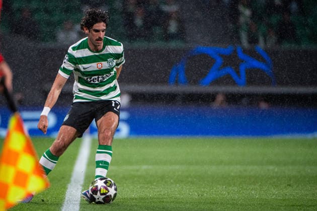 April 7, 2026, Lisbon, Lisbon, Portugal: LISBON, PORTUGAL - APRIL 07: FRANCISCO TRINCAO of Sporting CP is seen on action during the the UEFA Champions League 2025 26 Quarter-Final First Leg match between Sporting Clube de Portugal and Arsenal FC at Estadio Jose Alvalade on April 07, 2026 in Lisbon, Portugal. Sporting CP X Arsenal - UEFA Champions League 2025 26  - ZUMAl192 20260407_zsp_l192_038 Copyright: xMiguelxLemosx