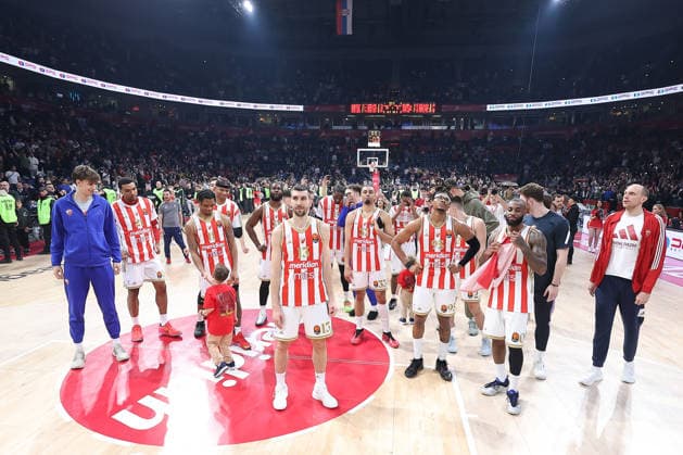 CRVENA ZVEZDA vs PARIS BASKETBALL Basketball Crvena zvezda vs Paris basketball Euroleague match at Beogradska arena, Belgrade 07.04.2026 BASKETBALL, EUROLEAGUE, CRVENA ZVEZDA, RED STAR, PARIS BASKETBALL Belgrade Belgrade arena Serbia Copyright: xIVx xMNxPressx
