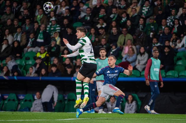 April 7, 2026, Lisbon, Lisbon, Portugal: LISBON, PORTUGAL - APRIL 07: IVAN FRESNEDA of Sporting CP is seen on action during the the UEFA Champions League 2025 26 Quarter-Final First Leg match between Sporting Clube de Portugal and Arsenal FC at Estadio Jose Alvalade on April 07, 2026 in Lisbon, Portugal. Sporting CP X Arsenal - UEFA Champions League 2025 26  - ZUMAl192 20260407_zsp_l192_046 Copyright: xMiguelxLemosx