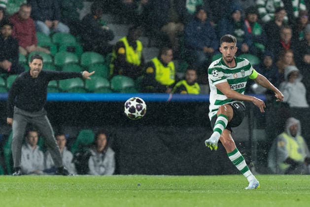 April 7, 2026, Lisbon, Lisbon, Portugal: in action during the game for the 1st Leg of the Quarter-Finals for the UEFA Champions League between Sporting and Arsenal at Estadio Jose de Alvalade Lisbon Portugal - ZUMAs359 20260407_zsp_s359_017 Copyright: xAlexandrexdexSousax