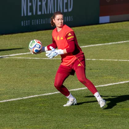 Report 07 04 2026 Training kick-off of the German womens national soccer team on the occasion of the World Cup qualifiers against Austria with a public training session at the Adi Dassler Stadium at adidas in Herzogenaurach In goal Stina Johannes Herzogenaurach Bavaria Germany