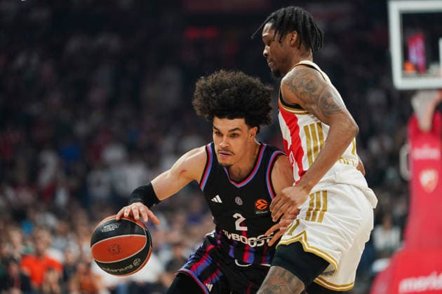 April 7, 2026, Belgrade, Central Serbia, Serbia: 202647, Belgrade, Serbia - Crvena Zvezda Meridianbet and Paris Basketball play a EuroLeague basketball game at the Belgrade Arena. HIFI NADIR in action. Belgrade Serbia - ZUMAd223 20260407_zip_d223_034 Copyright: xMarkoxDimicx