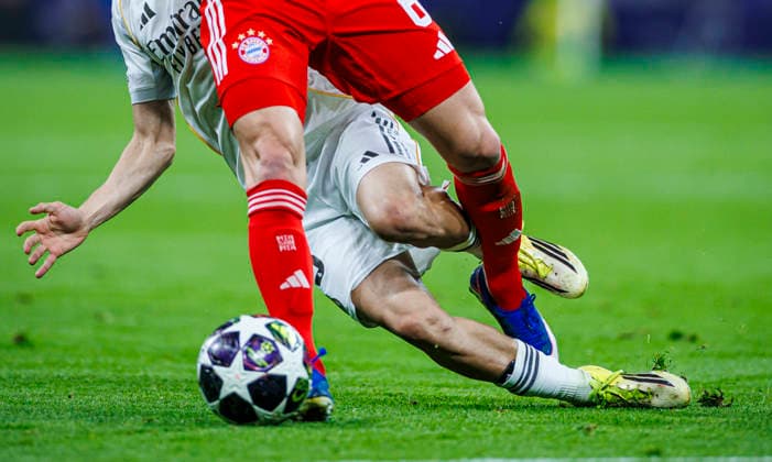 Real Madrid CF vs FC Bayern München - Champions League - 07 04 2026 during the Quarter-final first leg Champions League match between Real Madrid CF and FC Bayern München at Santiago Bernabeu Stadium on April 07, 2026 in Madrid, Spain. Madrid Spain Copyright: xPabloxGarcia PGSxPhotoxAgencyx