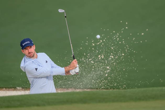 260407 Nick Taylor of Canada during a practice round prior to the 2026 Masters Golf Tournament on April 7, 2026 in Augusta Photo Petter Arvidson BILDBYRAN kod PA PA1191 golf masters bbeng the masters augusta  Copyright: PETTERxARVIDSON BB260407PA243