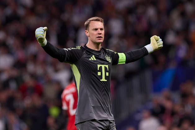 April 7, 2026, Madrid, Spain: Manuel Neuer of FC Bayern Munchen is seen in action during the UEFA Champions League 2025 2026 quarter-finals first leg football match between Real Madrid CF and FC Bayern Munchen at Santiago Bernabeu stadium. Final score Real Madrid CF 1:2 FC Bayern Munchen Madrid Spain - ZUMAs197 20260407_aaa_s197_243 Copyright: xFedericoxTitonex