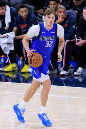 April 7, 2026, Inglewood, California, USA: Cooper Flagg 32 of the Dallas Mavericks during their regular season NBA, Basketball Herren, USA game against the Los Angeles Clippers on Tuesday April 7, 2026 at Intuit Dome in Inglewood, California. ARIANA RUIZ PI Inglewood USA - ZUMAp124 20260407_zaa_p124_028 Copyright: xArianaxRuizx