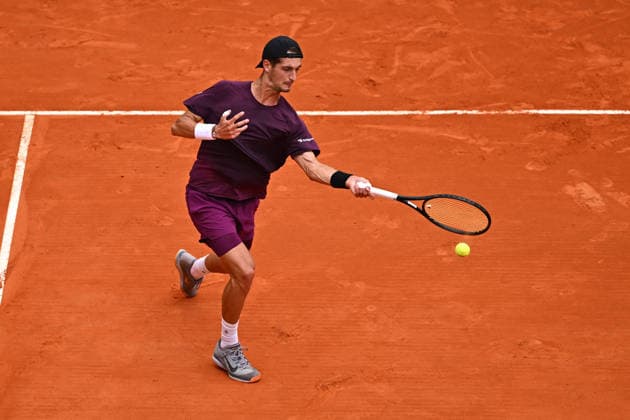 2026 Rolex Monte-Carlo Masters - Terence Atman Terence Atman (FRA) during his first round match at the 2026 Rolex Monte-Carlo Masters in Monte-Carlo, MONACO, on April 7th, 2026. Photo by Corinne Dubreuil ABACAPRESS.COM Monte Carlo Monaco  Copyright: xDubreuilxCorinne ABACAx