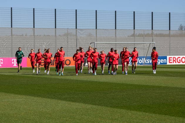 08 04 2026, xgrfx, Football DFB media dates, German womens national team training v l The German national team trains on the Adidas Homeground in Herzogenaurach German womens national team DFL DFB REGULATIONS PROHIBIT ANY USE OF PHOTOGRAPHS as IMAGE SEQUENCES and or QUASI VIDEO Herzogenaurach