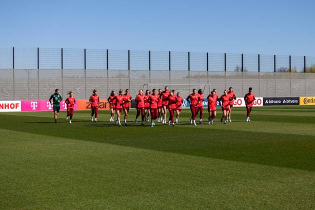 08 04 2026, xgrfx, Football DFB media dates, German womens national team training v l The German national team trains on the Adidas Homeground in Herzogenaurach German womens national team DFL DFB REGULATIONS PROHIBIT ANY USE OF PHOTOGRAPHS as IMAGE SEQUENCES and or QUASI VIDEO Herzogenaurach