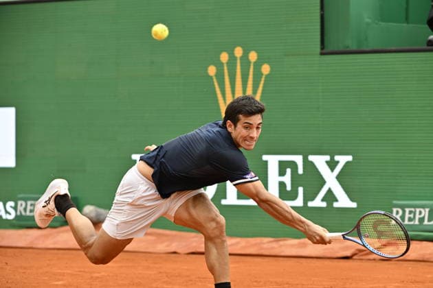 Tennis - Monte Carlo Rolex Masters 2026 - ATP, Tennis Herren - 08 04 2026 - Tennis - Monte Carlo Rolex Masters 2026 - ATP - 08 04 2026 - Cristian Garin - Chili Monaco  Copyright: xChryslenexCaillaud xPanoramicx