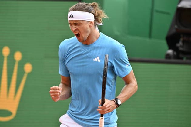 Tennis - Monte Carlo Rolex Masters 2026 - ATP, Tennis Herren - 08 04 2026 - Tennis - Monte Carlo Rolex Masters 2026 - ATP - 08 04 2026 - Alexander Zverev - Allemagne Monaco  Copyright: xChryslenexCaillaud xPanoramicx