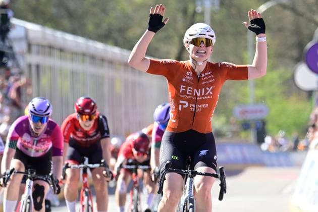 Scheldeprijs 2026 Cycling Race - Women Elite SCHOTEN, BELGIUM - APRIL 08 : Kool Charlotte (NED) of Fenix-Premier Tech Win the 6th edition of Scheldeprijs an UCI ProSeries one day cycling road race for Women Elite of 130,3 km with start in Schoten and finish in Schoten on April 8, 2026 in Schoten, Belgium, 08 04 2026 Schoten Belgium  Copyright: xPeterxDexVoechtx