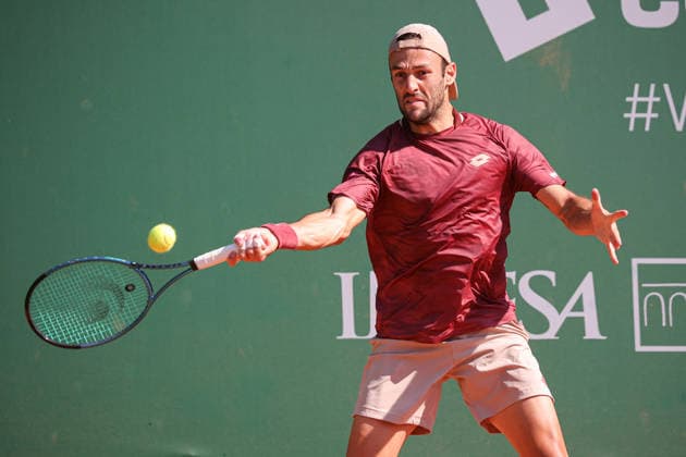 Stefano Travaglia (ITA) during ATP, Tennis Herren Challenger Monza, International Tennis match in Monza, Italy, April 08 2026  Copyright: xRobertaxCorradin IPAxSportx xipa-agency.netx xx IPA_73825417 IPA_Agency_IPA73825417