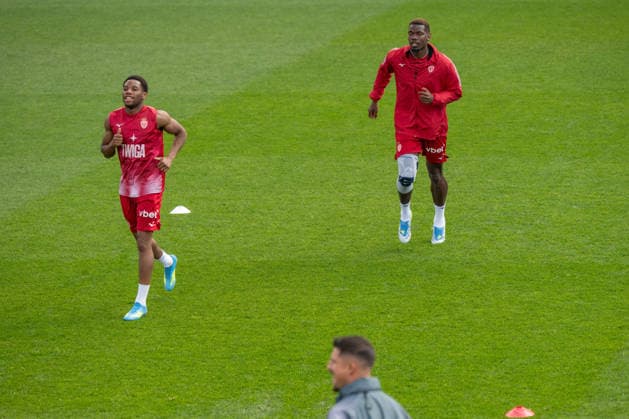 Paul Pogba Trains with Team in Monaco Paul Pogba trains with team during AS Monaco training session in AS Monaco training and performance center in La Turbie, France on April08, 2026. Photo by Laurent Coust ABACAPRESS.COM LA TURBIE France  Copyright: xCoustxLaurent ABACAx