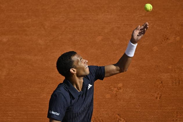 Tennis - Monte Carlo Rolex Masters 2026 - ATP, Tennis Herren - 08 04 2026 - Tennis - Monte Carlo Rolex Masters 2026 - ATP - 08 04 2026 - Felix Auger Aliassime - Canada Monaco  Copyright: xChryslenexCaillaudx Psnewzx
