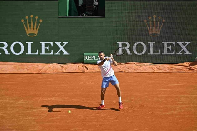 Tennis - Monte Carlo Rolex Masters 2026 - ATP, Tennis Herren - 08 04 2026 - Tennis - Monte Carlo Rolex Masters 2026 - ATP - 08 04 2026 - Marin Cilic Monaco  Copyright: xChryslenexCaillaudx Psnewzx