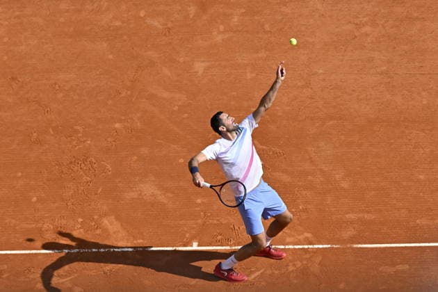 Tennis - Monte Carlo Rolex Masters 2026 - ATP, Tennis Herren - 08 04 2026 - Tennis - Monte Carlo Rolex Masters 2026 - ATP - 08 04 2026 - Marin Cilic Monaco  Copyright: xChryslenexCaillaudx Psnewzx