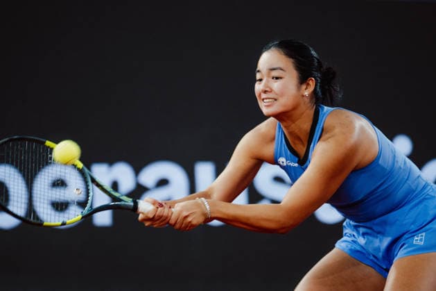 TENNIS - WTA, Tennis Damen Upper Austria Ladies Linz LINZ,AUSTRIA,08.APR.26 - TENNIS - WTA Tour, Upper Austria Ladies Linz. Image shows Alexandra Eala (PHL).  GEPAxpictures xAlexanderxSolc