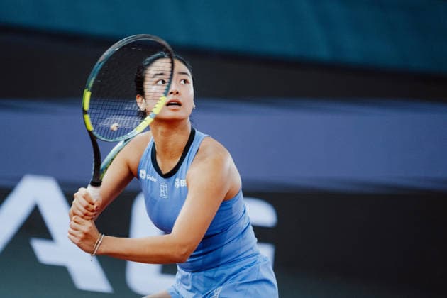 TENNIS - WTA, Tennis Damen Upper Austria Ladies Linz LINZ,AUSTRIA,08.APR.26 - TENNIS - WTA Tour, Upper Austria Ladies Linz. Image shows Alexandra Eala (PHL).  GEPAxpictures xAlexanderxSolc