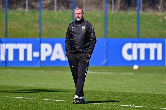 08 04 2026, Football, Men, 2 BL, Season 2025 2026, Training Holstein Kiel Coach Tim Walter Kiel Kiel, Projensdorf Projensdorf, Training ground Schleswig Holstein Germany