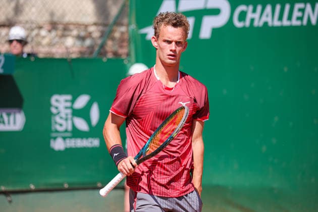 Luca VAN ASSCHE (FRA) during ATP, Tennis Herren Challenger Monza, International Tennis match in Monza, Italy, April 08 2026  Copyright: xRobertaxCorradin IPAxSportx xipa-agency.netx xx IPA_73828284 IPA_Agency_IPA73828284