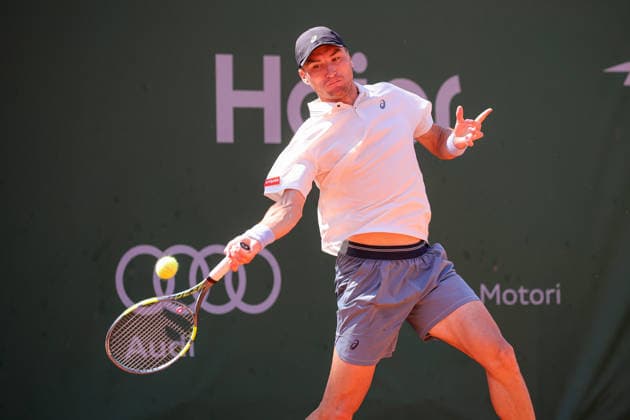 Raphael COLLIGNON (BEL) during ATP, Tennis Herren Challenger Monza, International Tennis match in Monza, Italy, April 08 2026  Copyright: xRobertaxCorradin IPAxSportx xipa-agency.netx xx IPA_73828286 IPA_Agency_IPA73828286